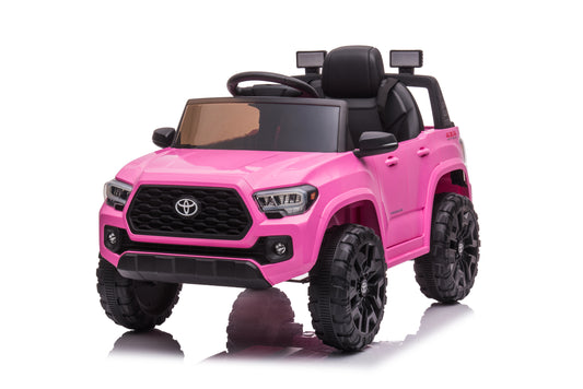 12V Battery Powered Electric Kids Toy - Official Licensed Toyota Tacoma Ride-on Car, Patented Product with Dealership Certificate Needed.