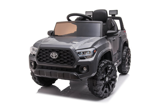 【NO BRAND NAME】12V Battery Powered Electric Kids Ride-on Car: Official Licensed Toyota Tacoma, Patented Product with Dealership Certificate Needed, Various Colors & Sizes Available