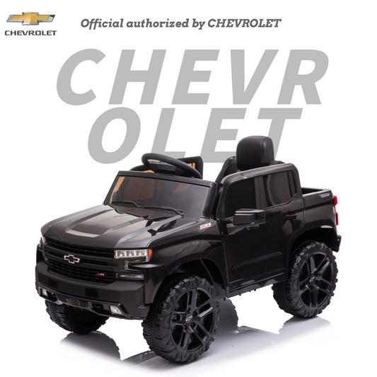 Official Licensed Chevrolet Ride-on Car, 12V Battery Powered Electric Kids Toy with Parent Remote Control, Foot Pedal, Music, Aux, LED Headlights - Patented, Dealership Certificate Needed