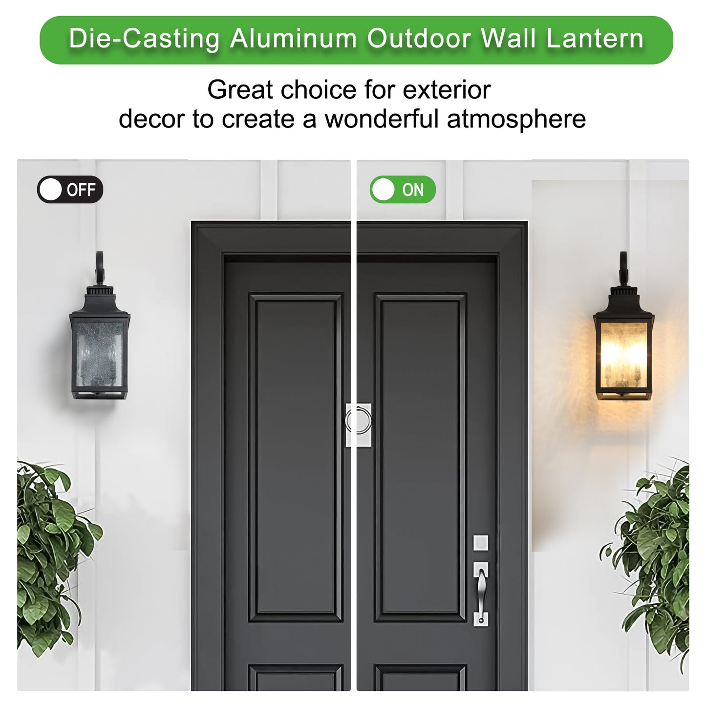 Large Outdoor Wall Lamps With Glass - Stylish and Durable Lighting Fixtures for Exterior Spaces - Enhance Your Outdoor Décor with Elegant Glass Wall Lamps in Various Sizes and Colors