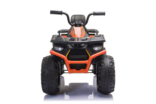 ATV Double Drive Children Ride-on Car: 40W*2 12V7AH*1, Forward/Backward, High/Low Speed, Music, Lights, USB, MP3, Power Display, Volume - Red