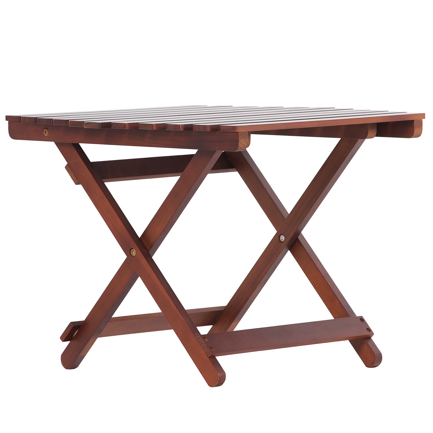 Wood Folding Table - Portable, Lightweight, and Sturdy - Ideal for Indoor and Outdoor Use - Natural Wood Finish - Available in Various Sizes and Colors