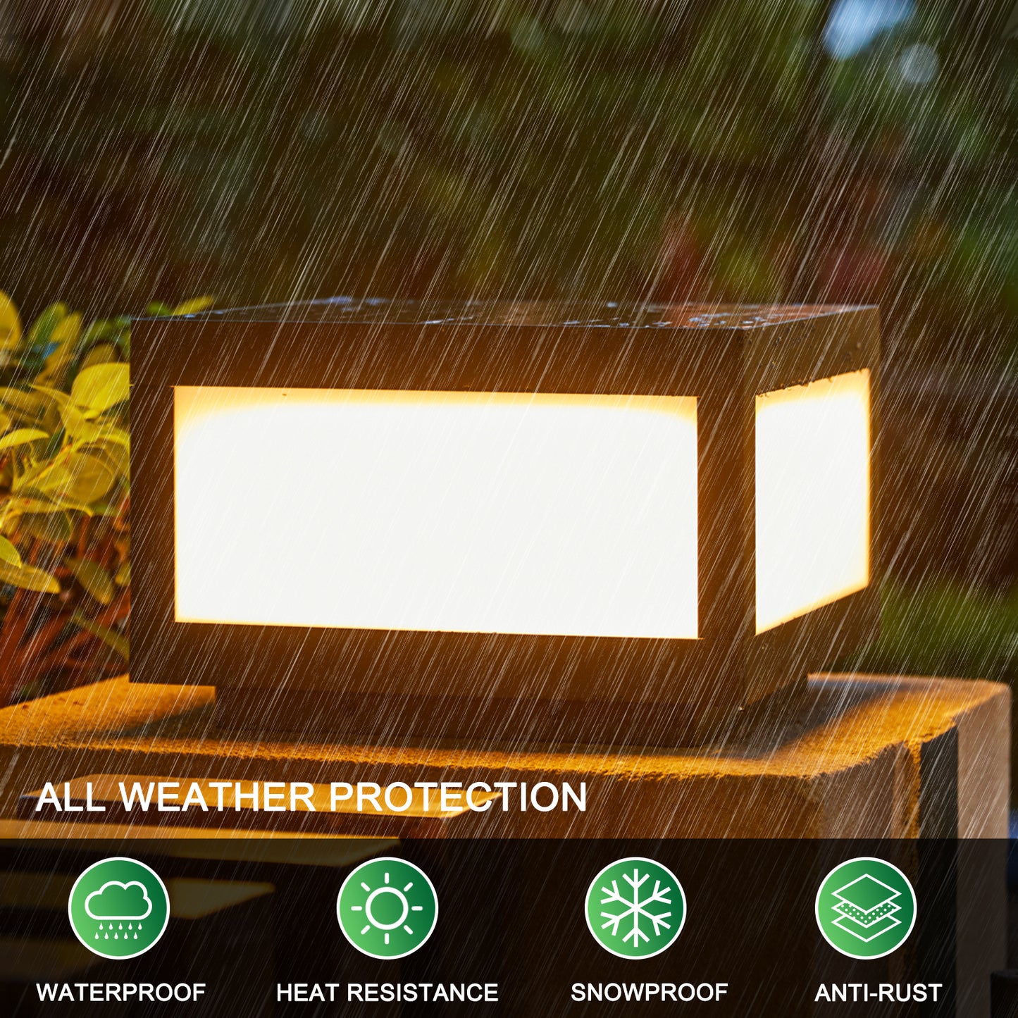 Solar Wall Lamp with Dimmable LED - Energy-Efficient Outdoor Lighting Solution | Adjustable Brightness | Waterproof | Dusk-to-Dawn Sensor | Easy Installation | Sleek Design | Black | Compact Size