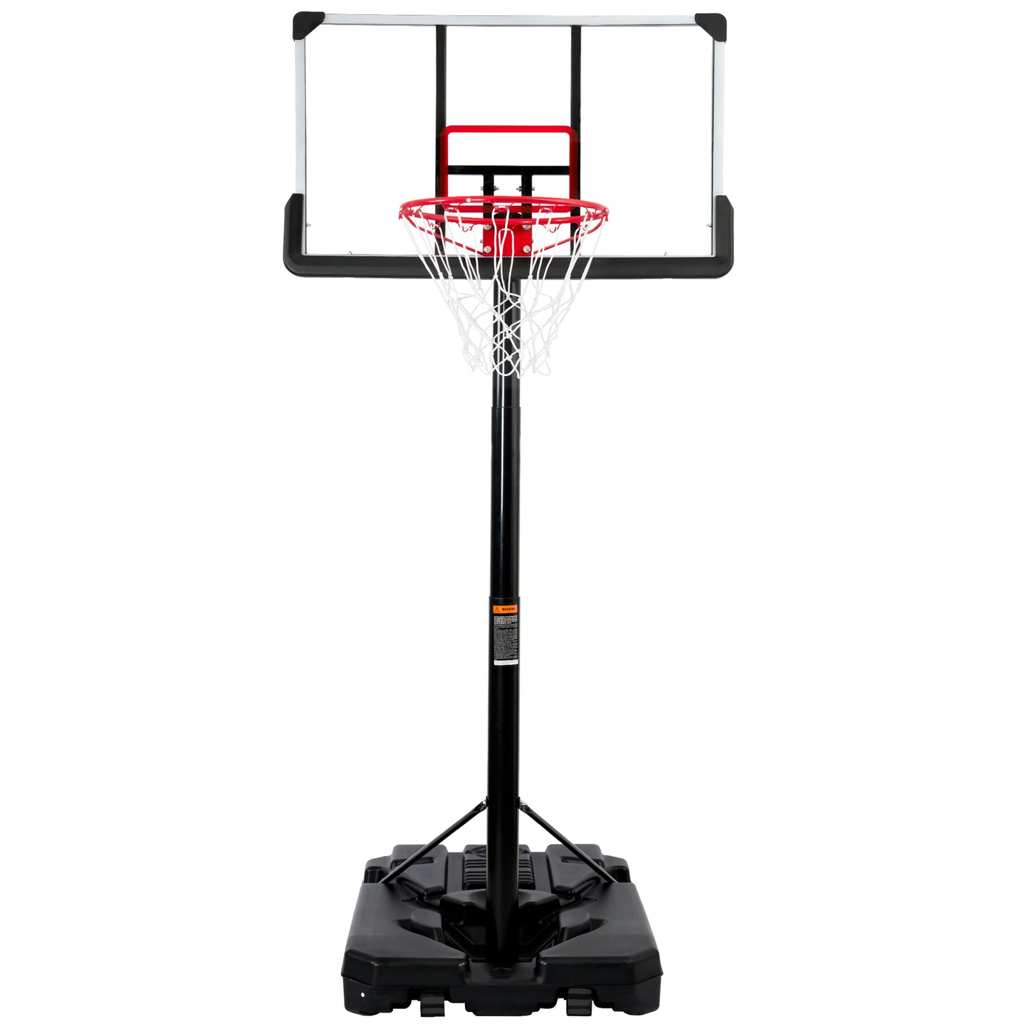 Portable Basketball Hoop & Goal, Outdoor Basketball System | 6.6-10ft Height Adjustment for Youth & Adults | Durable & Adjustable | Weather-resistant | Easy Assembly | Various Colors & Sizes