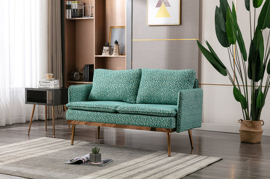 COOLMORE Sofa: Accent Loveseat with Iron Feet - Stylish and Durable Furniture for Your Home or Office - Available in Multiple Colors and Sizes