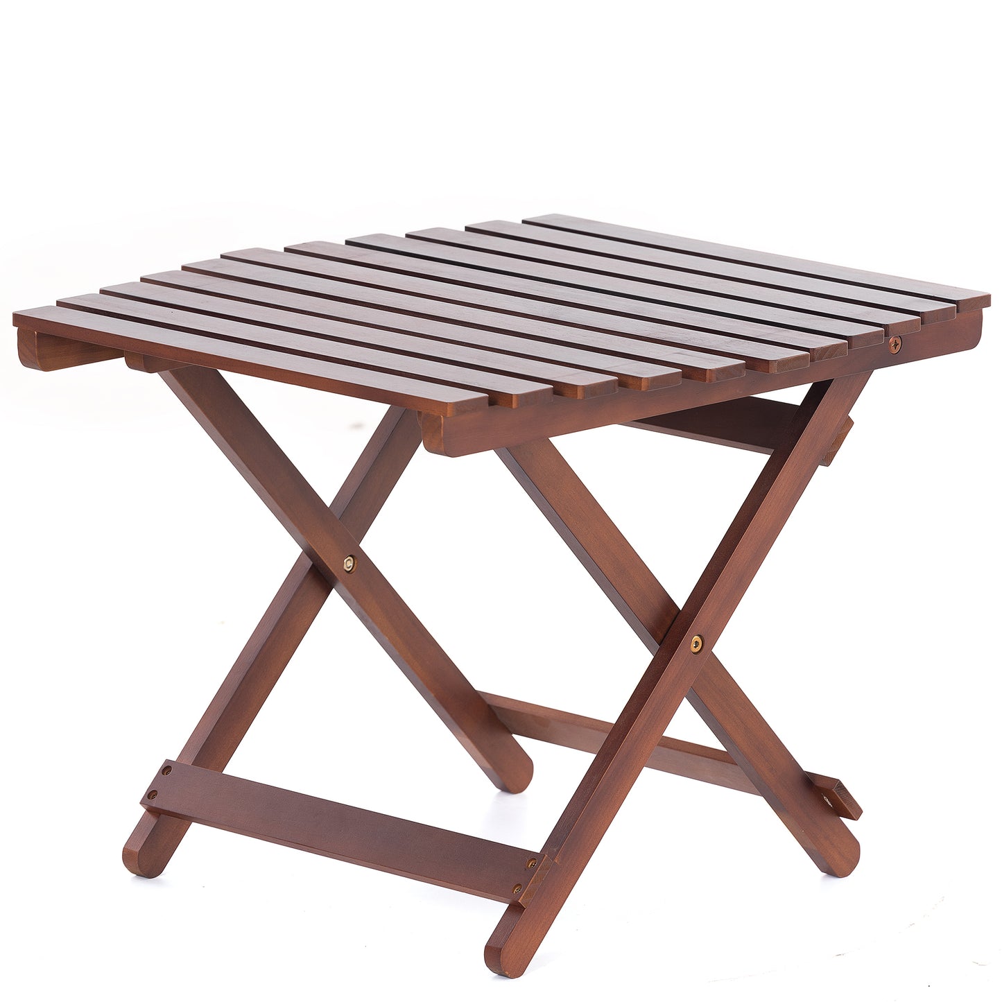 Wood Folding Table - Portable, Lightweight, and Sturdy - Ideal for Indoor and Outdoor Use - Natural Wood Finish - Available in Various Sizes and Colors