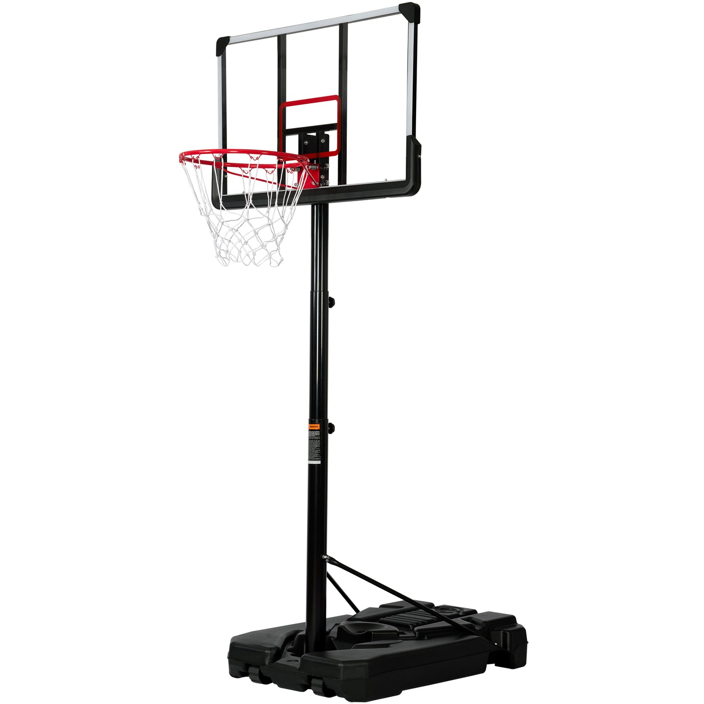 Portable Basketball Hoop & Goal, Outdoor Basketball System | 6.6-10ft Height Adjustment for Youth & Adults | Durable & Adjustable | Weather-resistant | Easy Assembly | Various Colors & Sizes