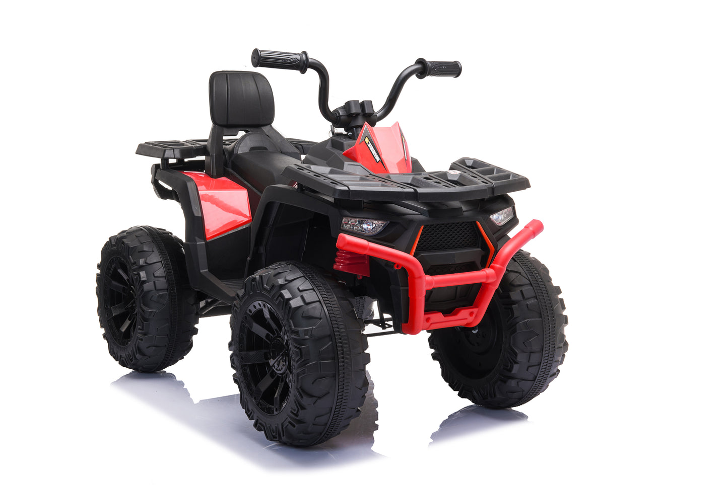 24V ATV Double Drive Children Ride-on Car With 200W*2 12V4.5AH*2 Forward & Backward, High & Low Speed, Music, Lights, USB, MP3, Power Display, Volume - Red, Blue, Black - Sizes Available