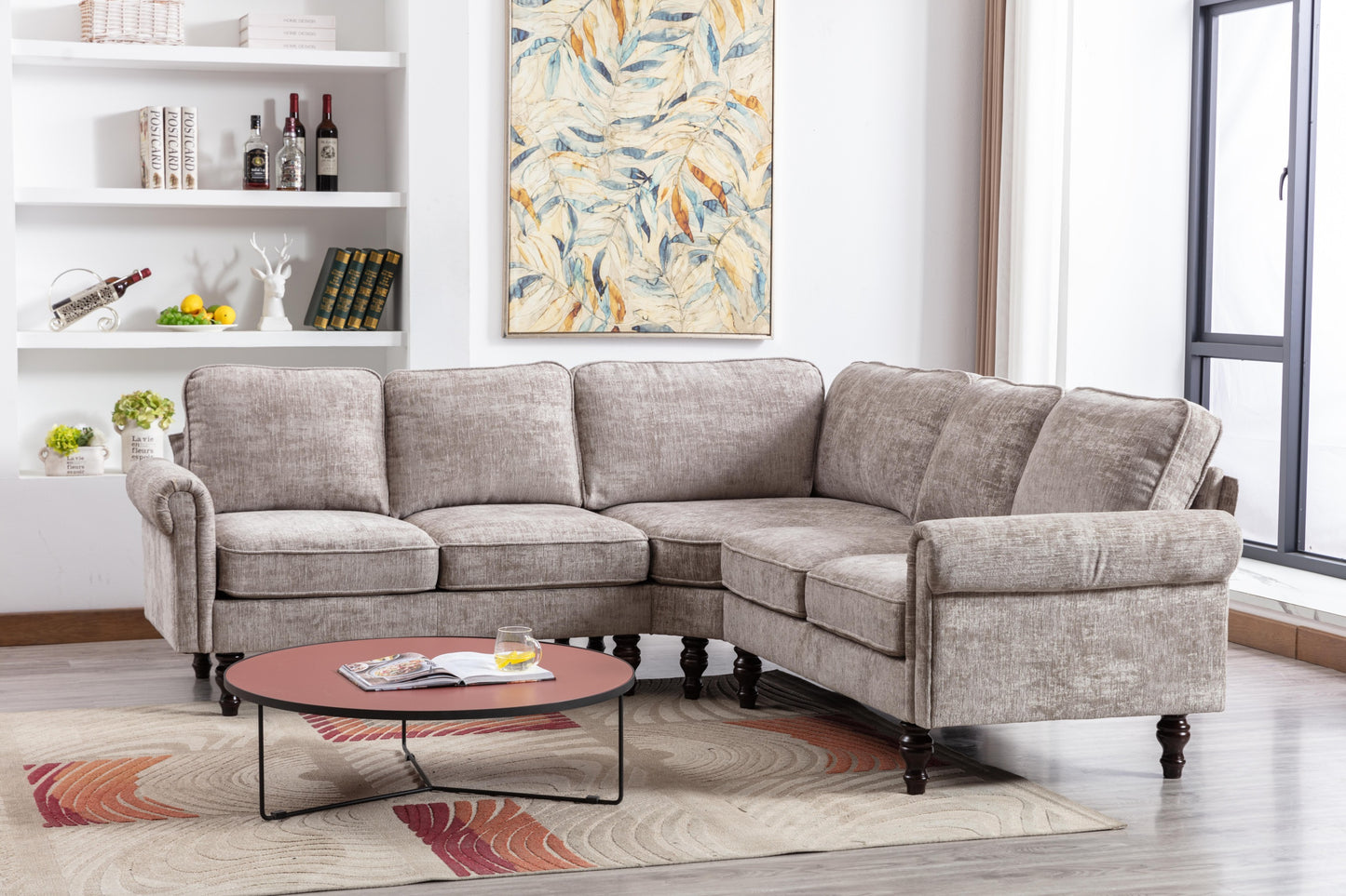 COOLMORE Accent Sofa: Stylish Living Room Sectional Sofa with Unique Color and Size Options